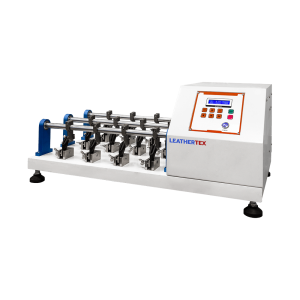 Flexometer for bending resistance of leather